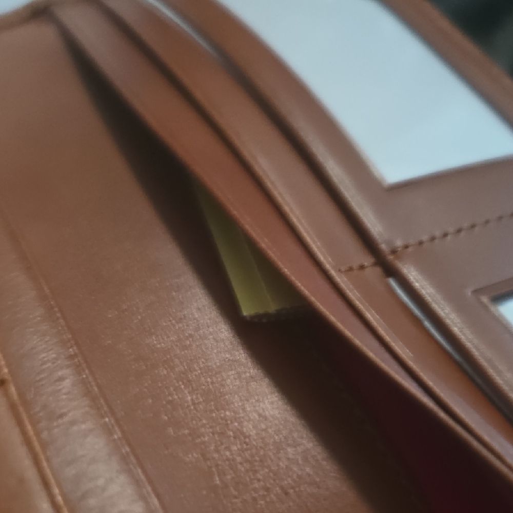 Dooney & Bourke Blue and Tan Wristlet ♥️ - Picture 7 of 13